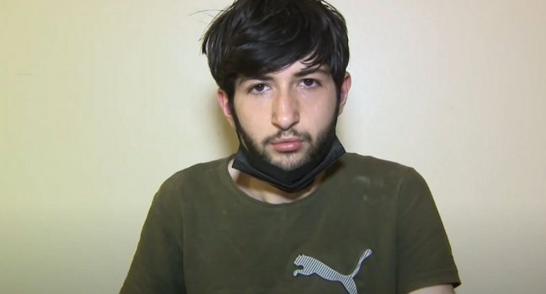 Bakıda gözəllik salonundan oğurluq edən şəxs tutuldu - Video