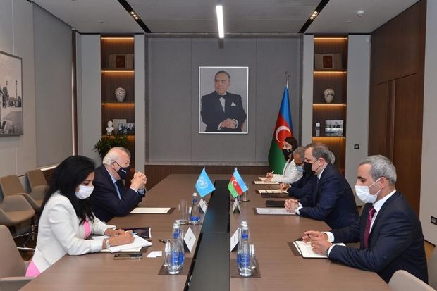 Ceyhun Bayramov Migel Angel Moratinos ilə görüşüb – FOTO