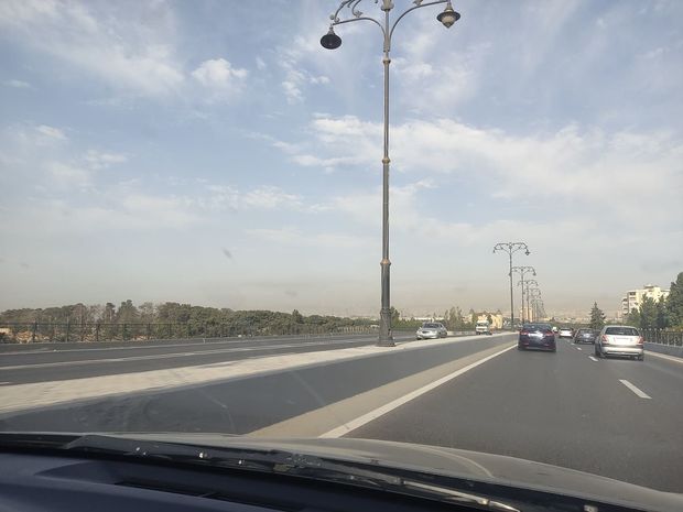 Bakıda müşahidə olunan toz dumanı ilə bağlı nazirlikdən AÇIQLAMA - YENİLƏNİB + FOTO