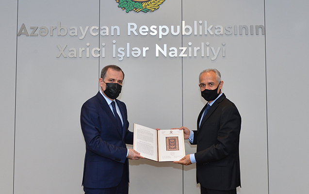 Ceyhun Bayramov Qulam İshaqzai ilə görüşdü