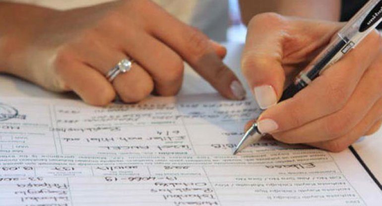 Azərbaycanda nikah müqaviləsinin məzmunu dəyişir