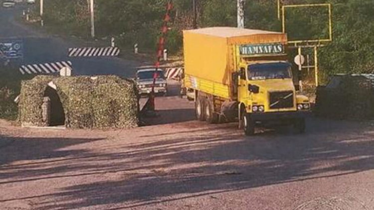 Xankəndiyə yenə İran maşınları axışır - Yeni FOTOLAR