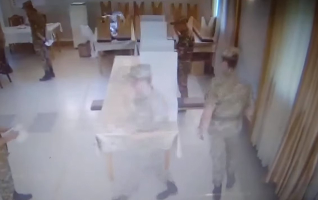 Ermənistanda hərbi hissədə seçki saxtakarlığı - Video