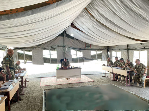 Azərbaycan Ordusunda briqada komanda-qərargah təlimi keçirilir – FOTO