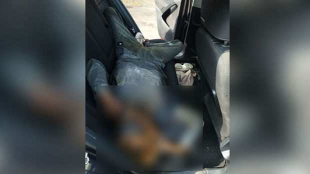 Saxlanılan biznesmenin maşınından iki meyit çıxdı - FOTO/VİDEO