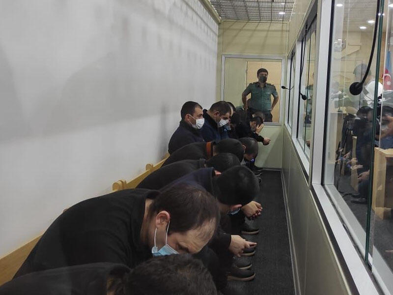 Продолжается суд над 14 армянскими террористами, совершившими диверсии в Азербайджане