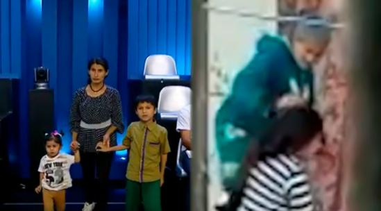 Qayınanası tərəfindən döyülən gəlin: 
