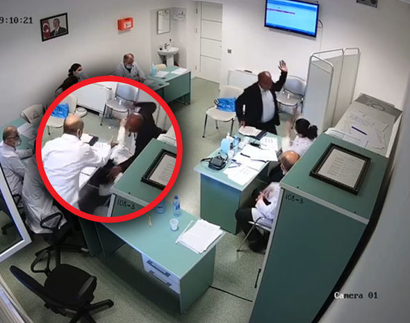 Həkimə hücum edən “müharibə əlili”nin cinayət işi məhkəməyə göndərildi