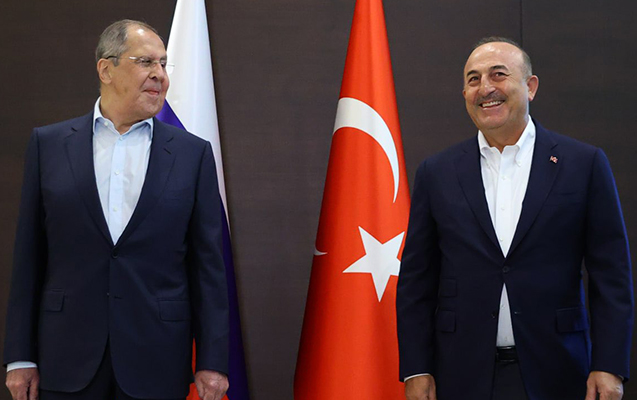 Lavrovun zarafatı Çavuşoğlunu güldürdü - Video