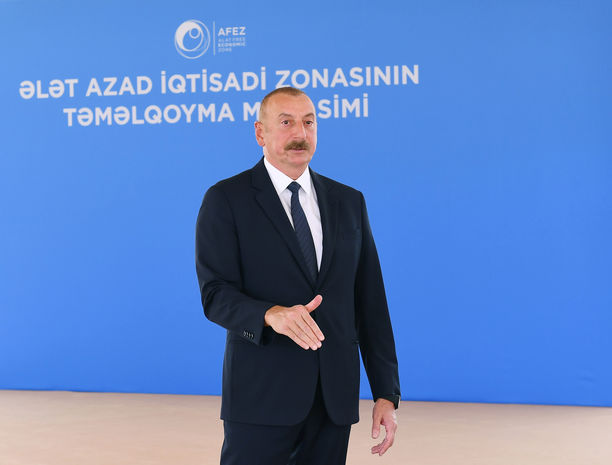 İlham Əliyev Ələt Azad İqtisadi Zonasının yaradılması ideyasından DANIŞDI