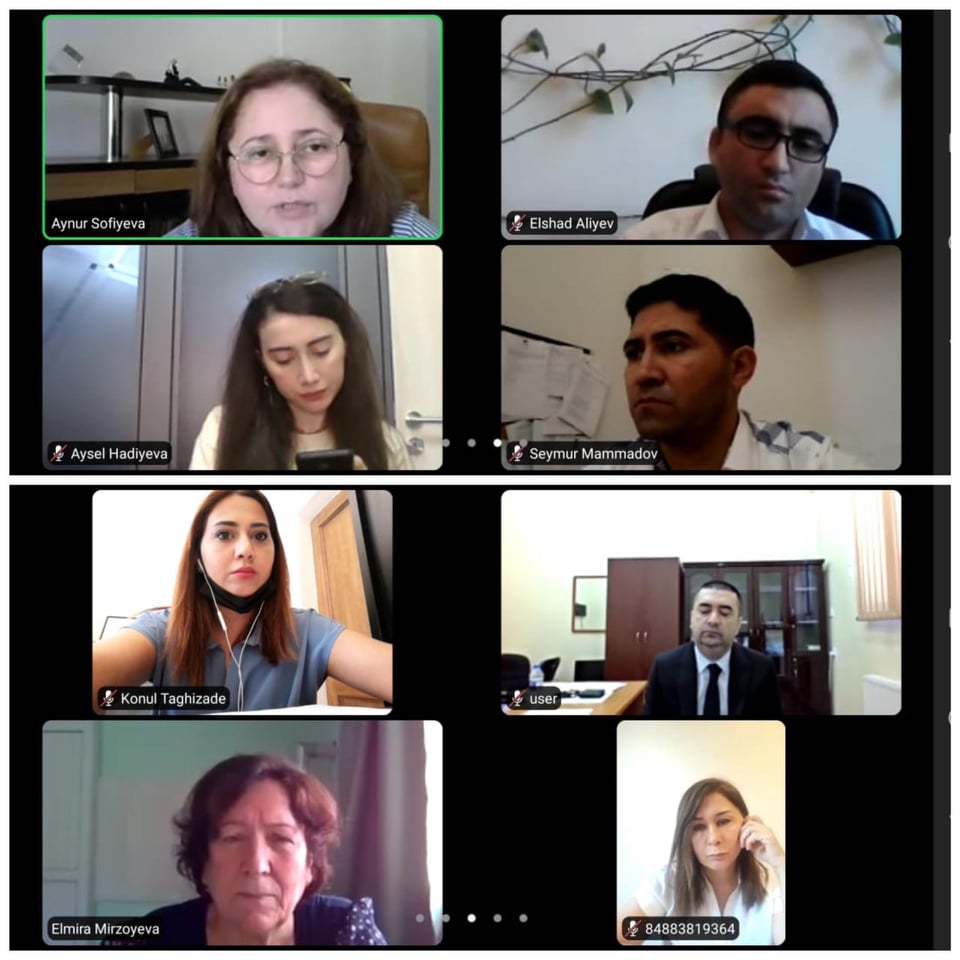 “Uşaqların zərərli informasiyadan qorunması haqqında” Qanunun icrasından irəli gələn məsələlərin müzakirəsi məqsədilə Ekspert Şurasının üzvləri ilə görüş keçirildi