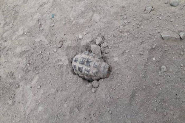 Zaqatalada tikinti aparılan ərazidə qumbara tapıldı