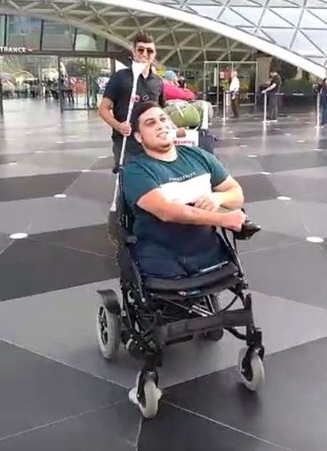 Qazimiz Türkiyədən müalicədən qayıtdı - FOTO