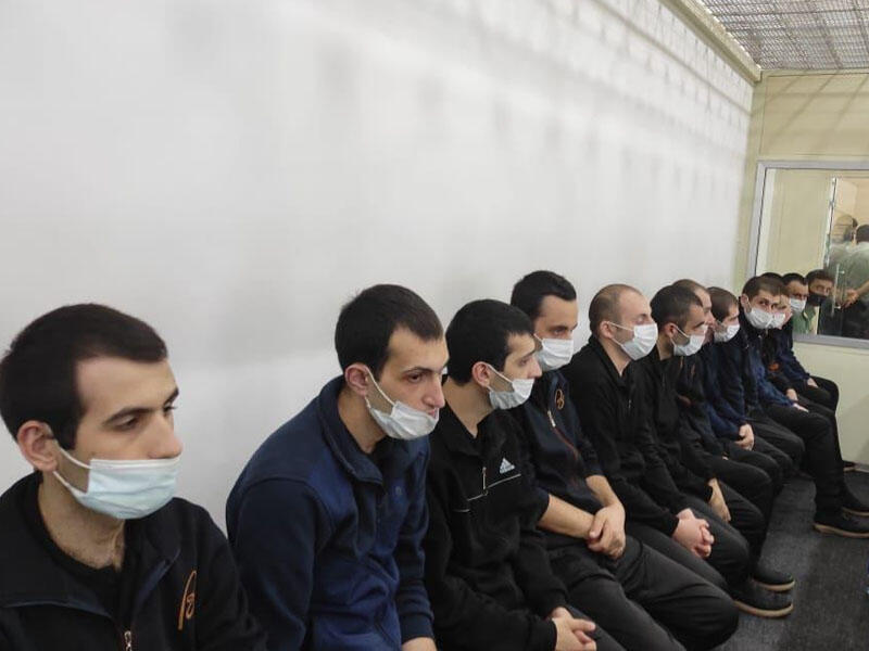 13 nəfərlik erməni diversiya qrupu ifadə verir - FOTO