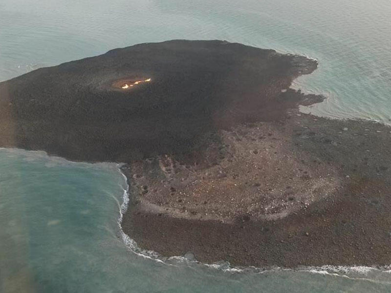 Daşlı ada çoxdan mövcuddur və vulkan nəticəsində əmələ gəlib - Şöbə müdiri