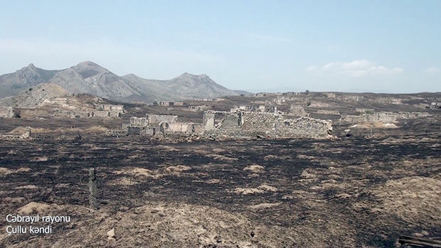 İşğaldan azad edilən Cəbrayılın daha bir kəndindən görüntülər - VİDEO