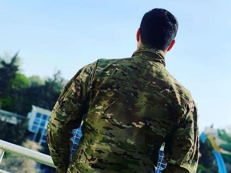 Bu da Nigar Şabanovanın hərbçi nişanlısı... - FOTOlar