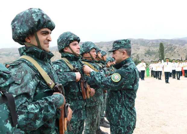 Qubadlı və Laçında yeni hərbi hissələr fəaliyyətə başladı - FOTO