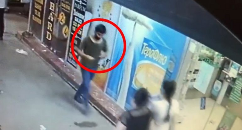 Bakıda azyaşlıya qarşı soyğunçuluq edilib - VİDEO