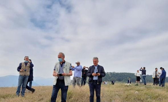 Xarici diplomatlar Şuşada Cıdır düzündə olublar - FOTO
