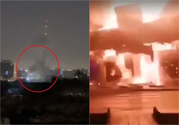 В Тегеране прогремел мощный взрыв - ФОТО/ВИДЕО