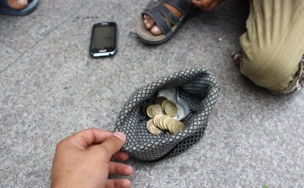 Gəncədə tüfeyli həyat tərzi keçirənlər və dilənçilər saxlanılıb