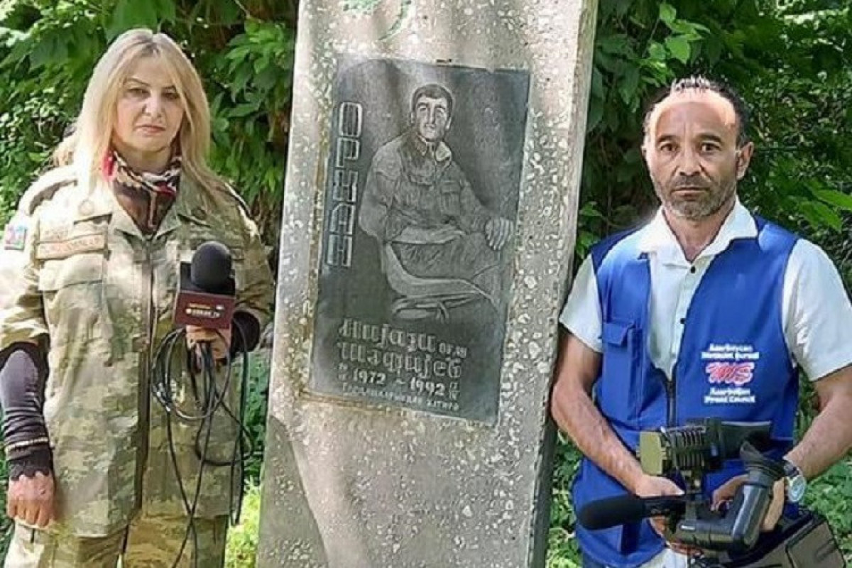 Şəhid ailələrindən pul alaraq çəkiliş edən jurnalistlər həbs edilib - FOTO