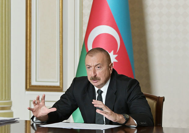 Prezident: “Azərbaycan beynəlxalq səylərin səfərbər edilməsi üçün təşəbbüslərlə çıxış edib”
