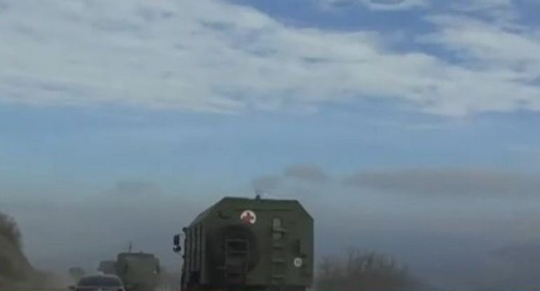 Rusiya sülhməramlılarının gözü qarşısında davam edən erməni təxribatı - VİDEO