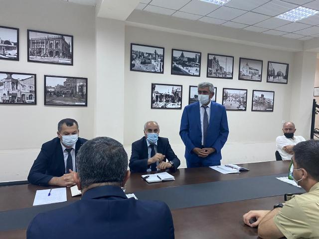 Nəsimi rayonunda yanğın təhlükəsizliyinin gücləndirilməsi ilə bağlı iclas keçirilib