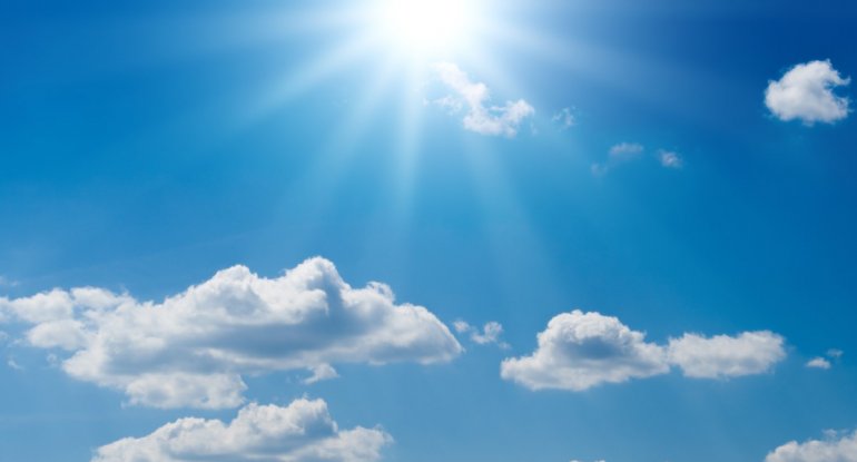 Bazar gününə olan hava proqnozu açıqlandı