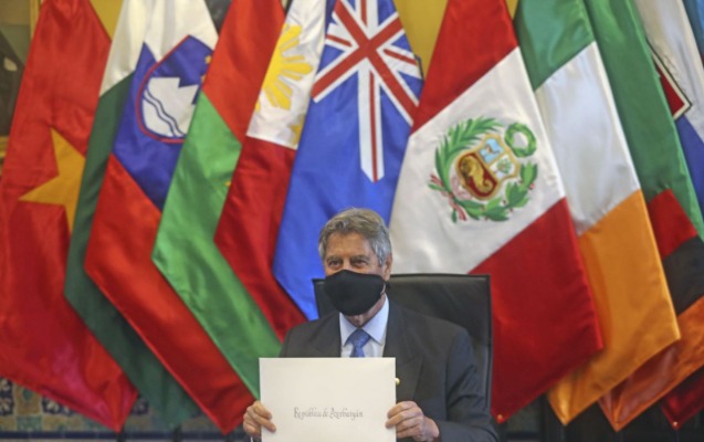 Peru Prezidenti səfirimizin etimadnaməsini qəbul etdi - Fotolar