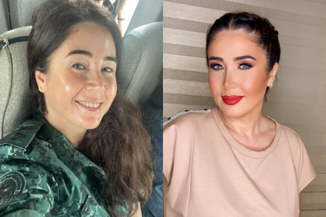 Müğənni Elnarə bacısı ilə... - FOTOLAR