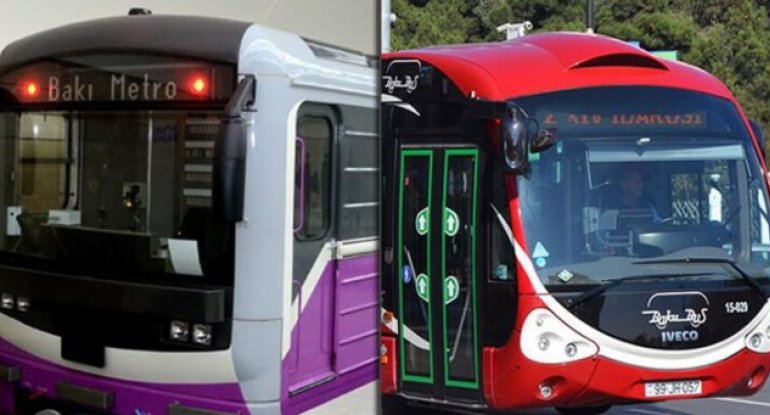 Sabahdan ictimai nəqliyyatın fəaliyyəti bərpa olunur