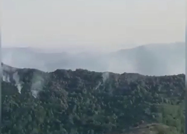 Xocavənddə ermənilərin minaladığı ərazidə yanğın oldu - VİDEO