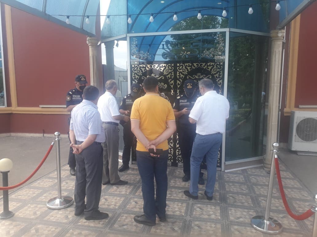 Samuxda  toy qaydalarını pozan şəxslər məsuliyyətə cəlb olunub - FOTO (ÖZƏL)