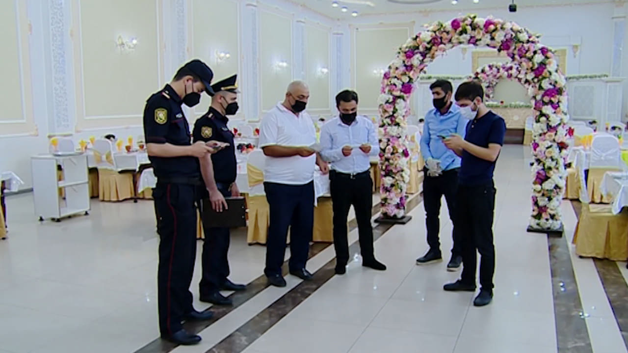 Şəmkirdə polis toylarda monitorinqlər keçirib - FOTO