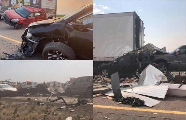 В американской Юте из-за пыльной бури столкнулись 20 машин, погибли семь человек - ФОТО/ВИДЕО