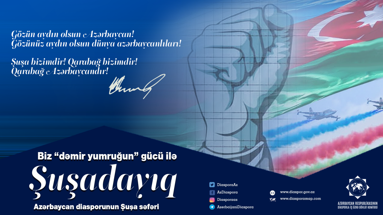 Diaspor nümayəndələri Şuşaya yola düşdü