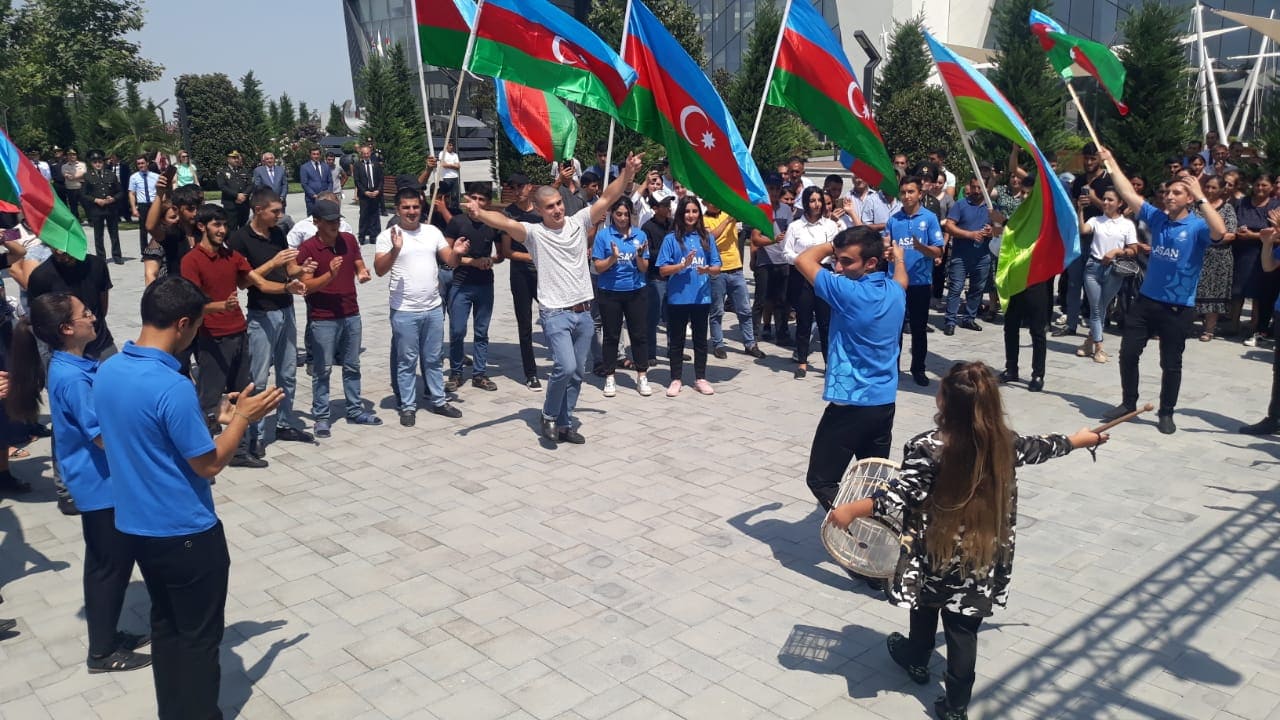Tovuz “ASAN Həyat” kompleksində hərbi vətənpərvərlik tədbiri təşkil olunub - FOTO