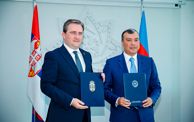 Azərbaycan və Serbiya Hökumətlərarası Komissiyanın 6-cı iclası keçirildi - Fotolar