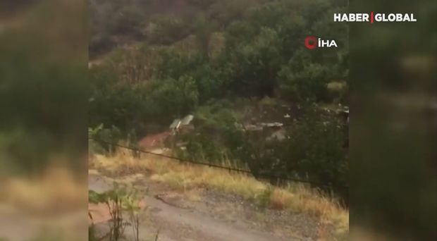 Sel iki mərtəbəli yaşayış evini tamamilə yuyub apardı - ANBAAN VİDEO