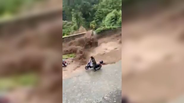 İtaliyada məşhur kurortda təbii fəlakət – ANBAAN VİDEO