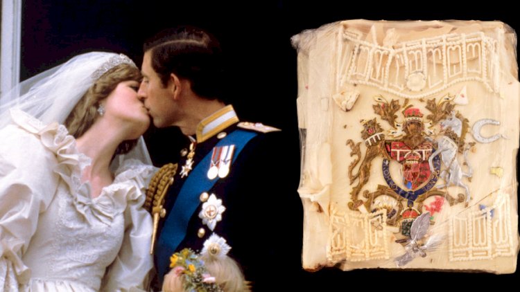 Şahzadə Diananın toy tortu 40 il sonra hərraca çıxarıldı