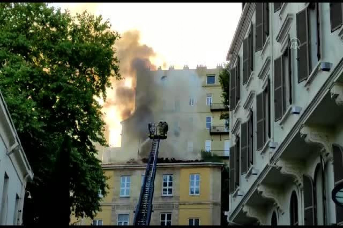 Rusiyanın İstanbuldakı Baş Konsulluğu yaxınlığında yanğın baş verib