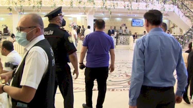 Polis 219 nəfəri toya buraxmadı