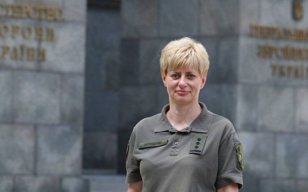 Ukrayna ordusunda ilk dəfə qadın komandan təyin edilib