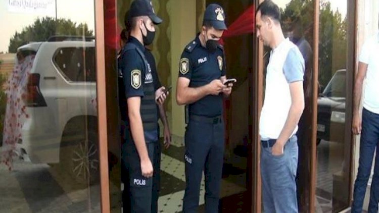 DİN açıqlama yaydı: İki gündə 5263 nəfər toya buraxılmayıb