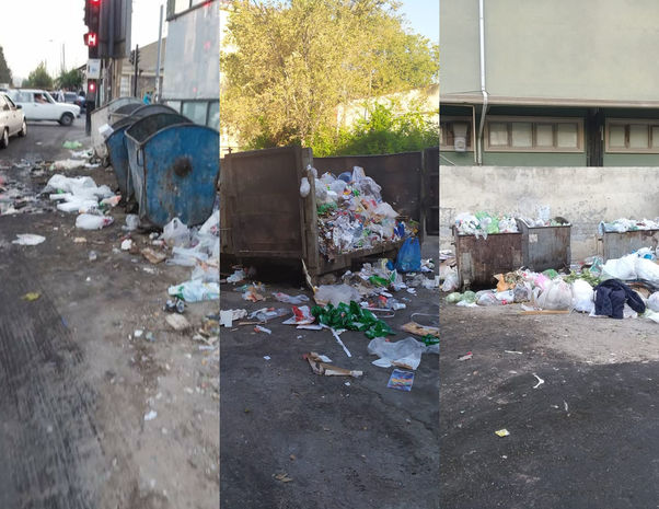 Sumqayıt və Xırdalanda zibil problemi: Qurumların yoxsa vətəndaşların səhlənkarlığı? - FOTO