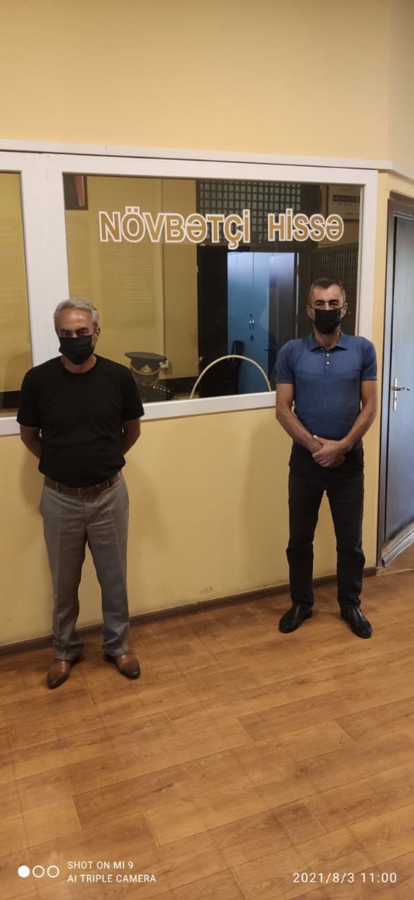 Kəlbəcərə qanunsuz keçmək istəyən şəxslər saxlanıldı-FOTO (ÖZƏL)